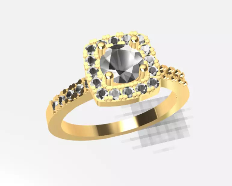 harmony ring engagement Free 3D print model