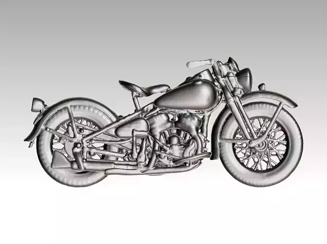 Bike relief WLA 1942