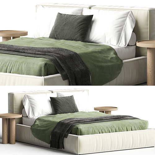 Bed Flexteam Slim one 3D model