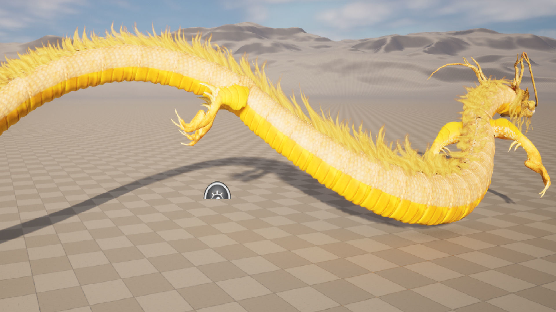 Chinese Dragon Animated 3D model_15