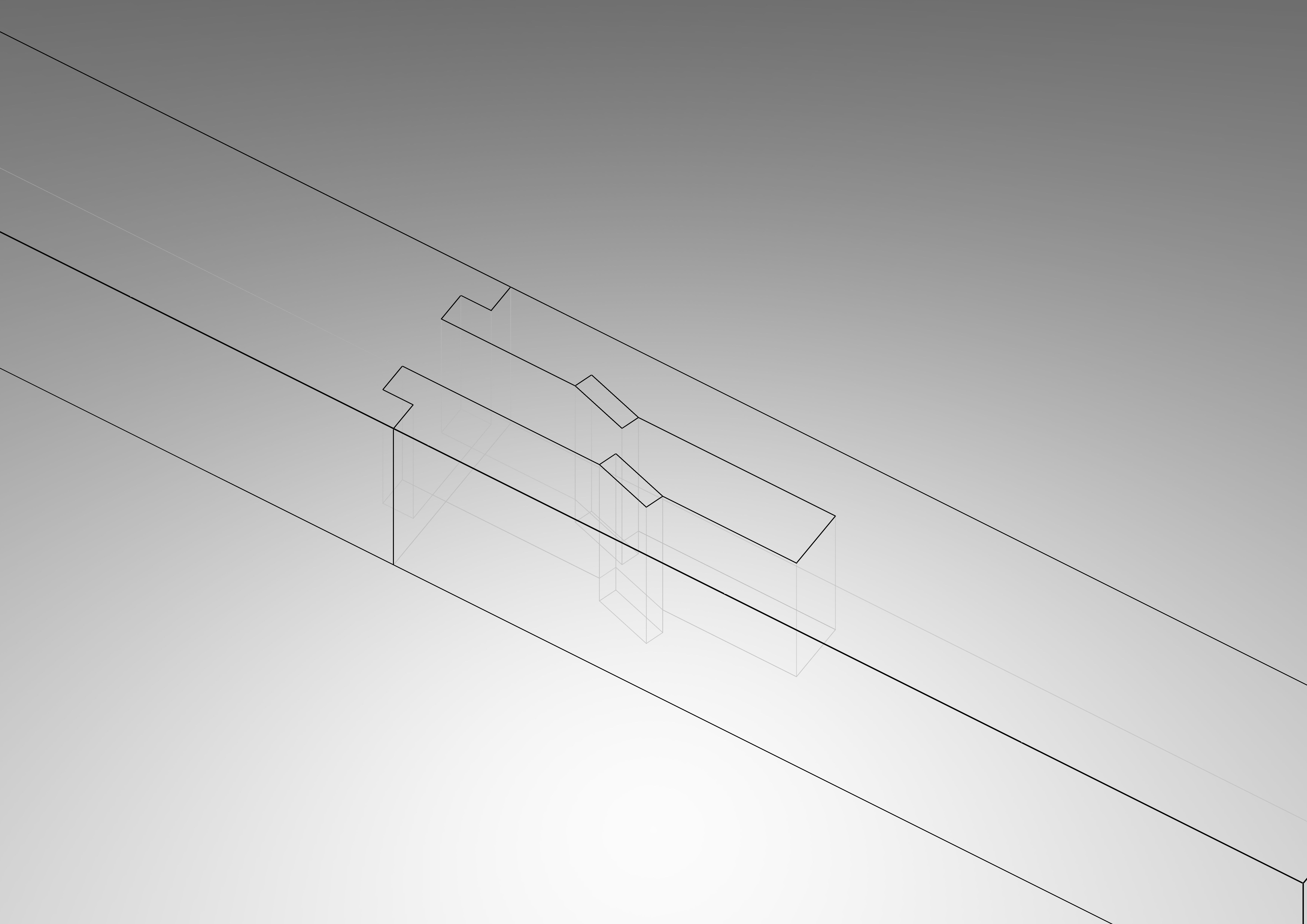 Sao Tsugi - Classical Japanese Wood Joint Free 3D model_3