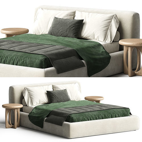 Ophelia Bed 3D model
