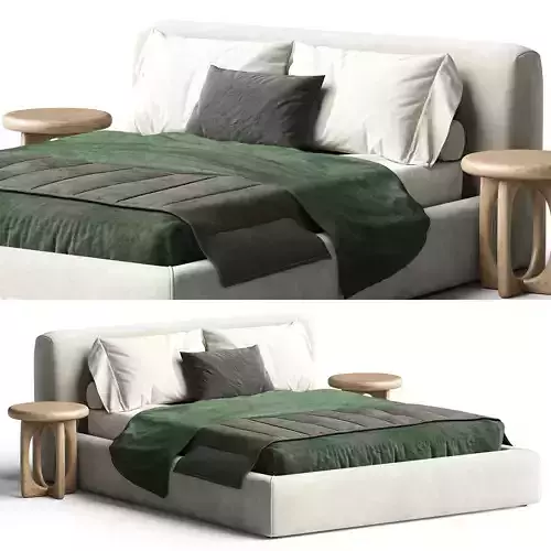 Ophelia Bed 3D model