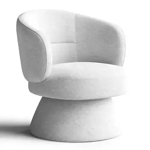 Air Swivel Armchair 3D model