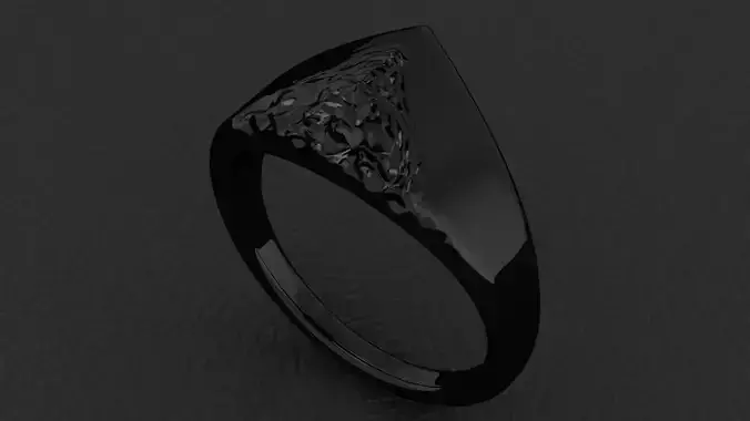organic ring  3D print model