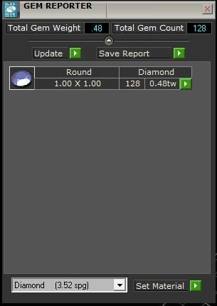 signet ring with gems model 650 3D print model_6