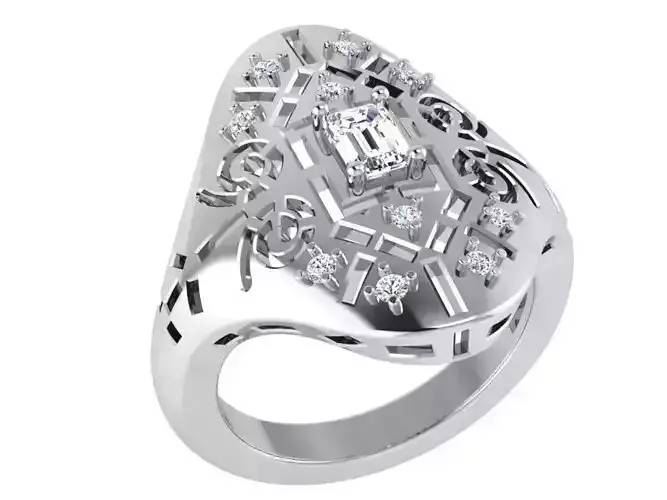 Ornamental Ring 2936