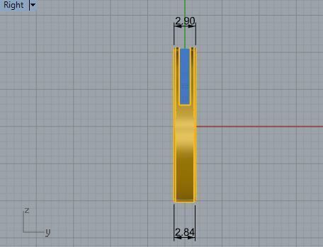 Channel Setting Band Ring 2939 3D print model_6