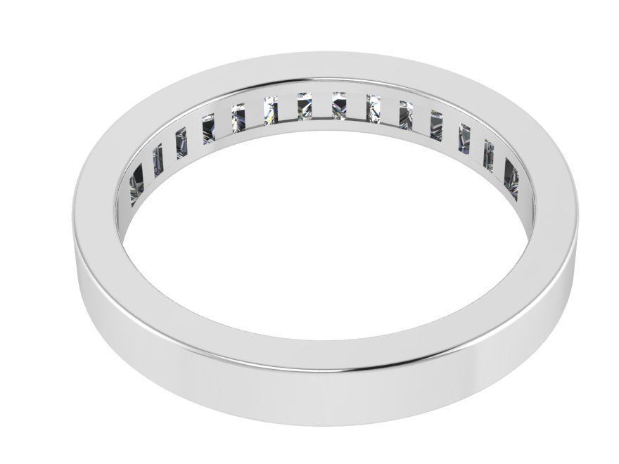 Channel Setting Band Ring 2939 3D print model_3