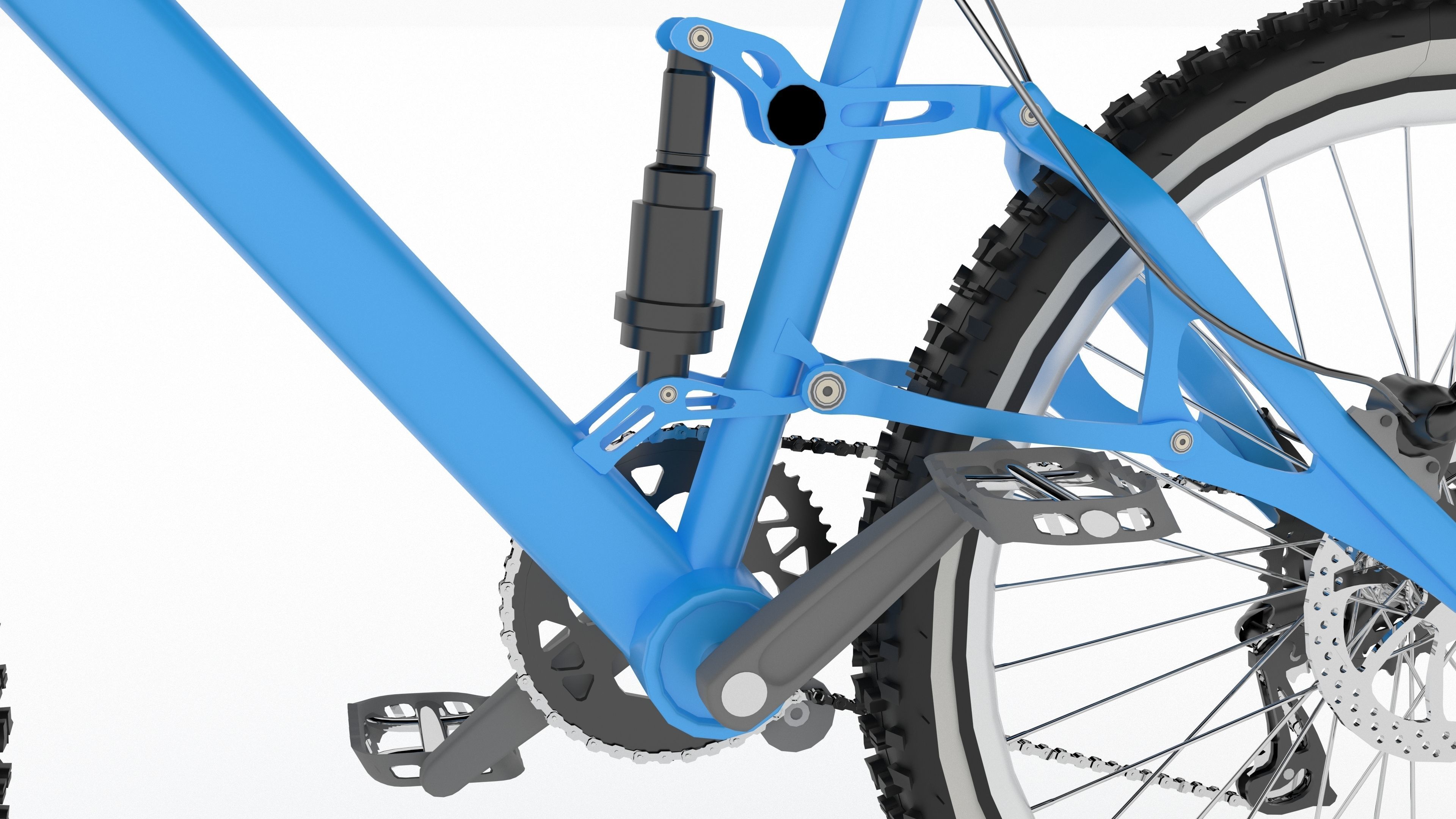 Mountain Bike 4K 3D model_4
