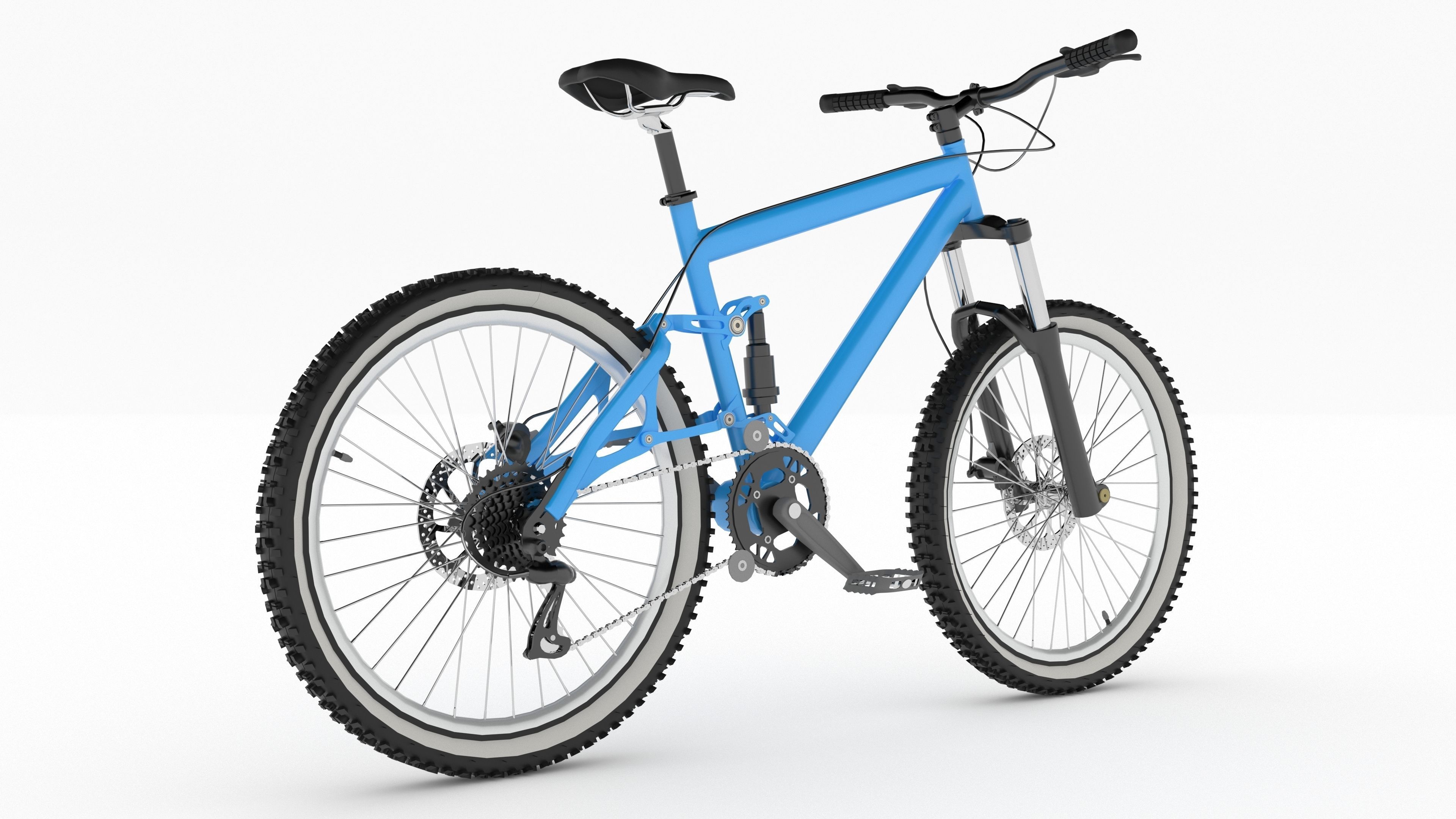 Mountain Bike 4K 3D model_2