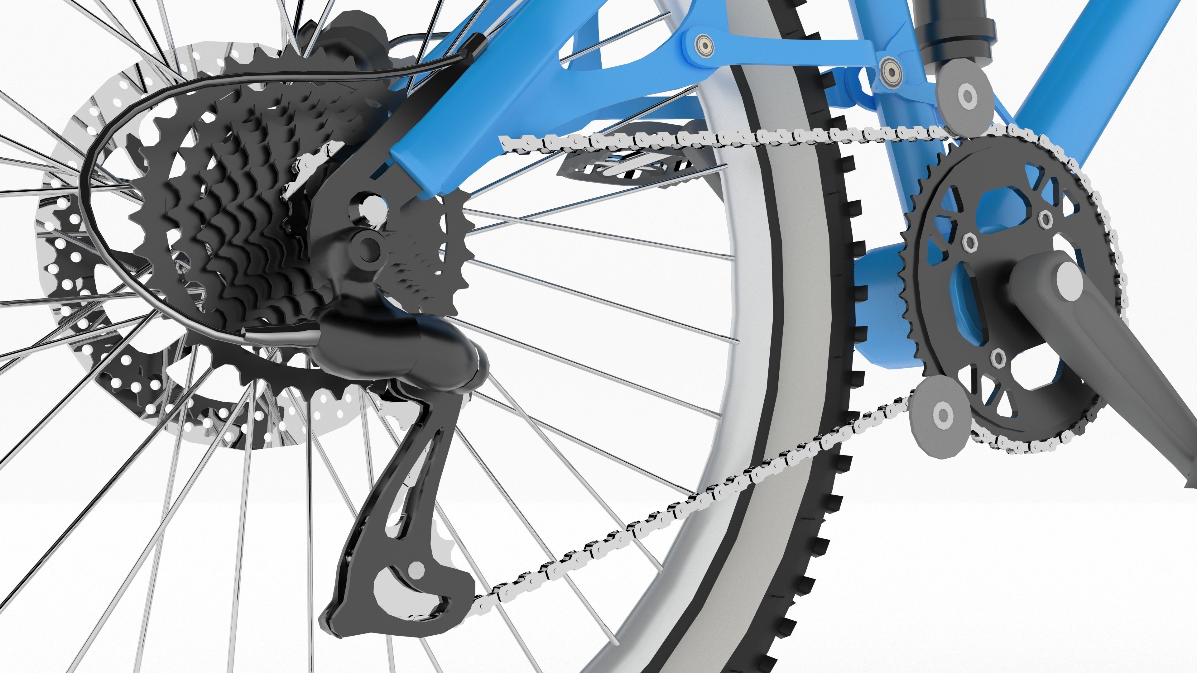 Mountain Bike 4K 3D model_6