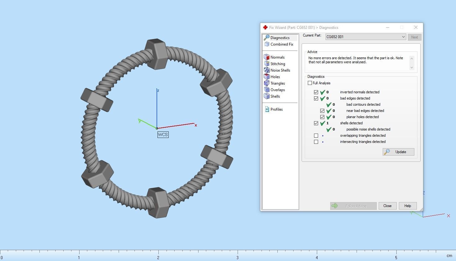 screw ring size 16 model 652 3D print model_5