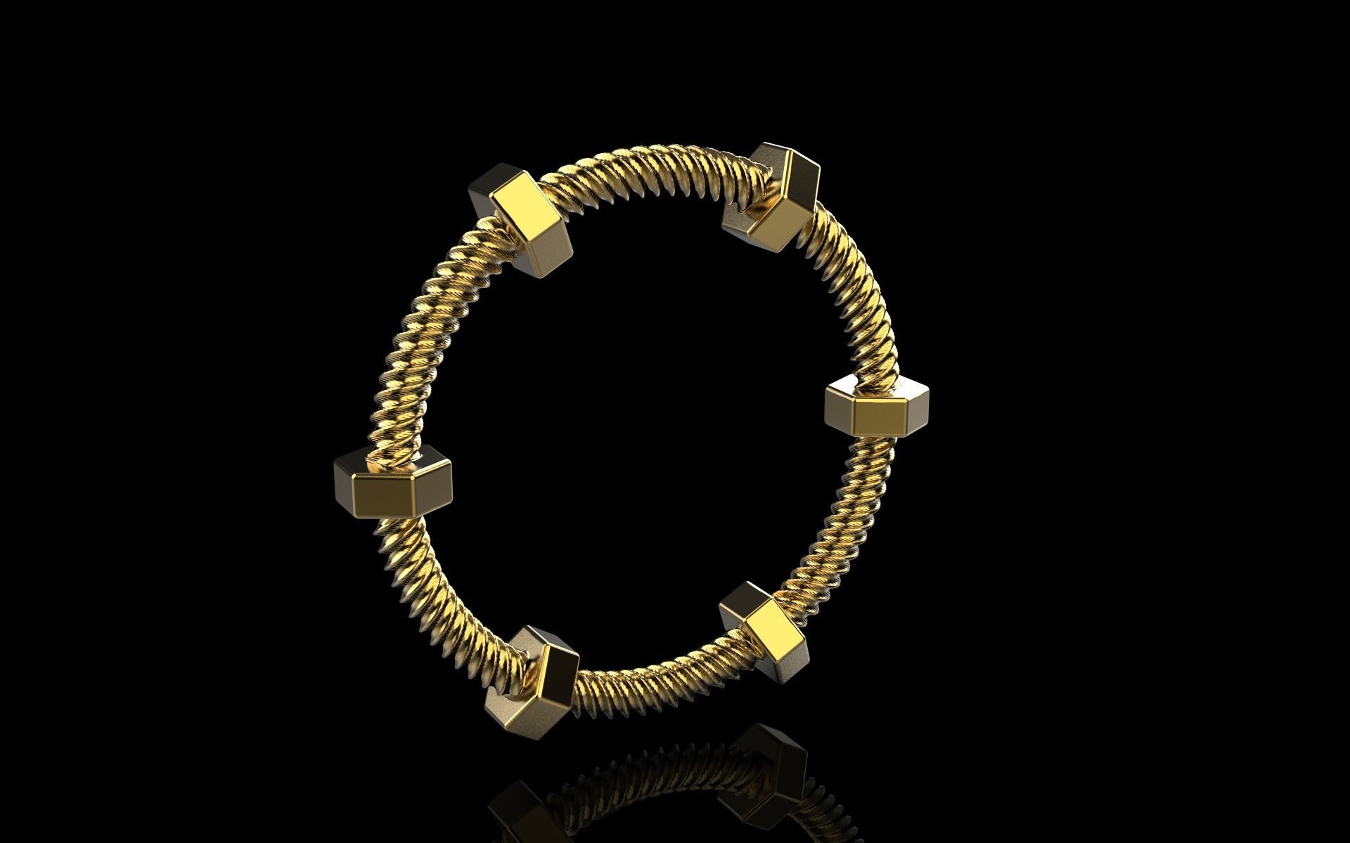 screw ring size 16 model 652 3D print model_28