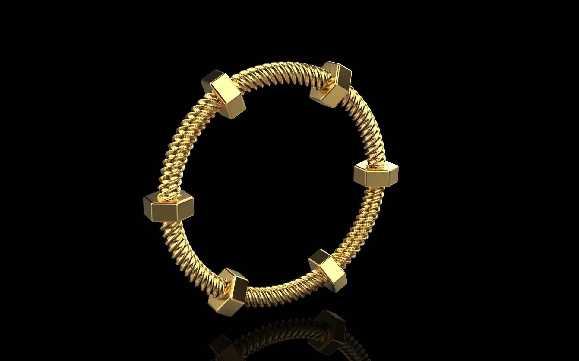 screw ring size 16 model 652 3D print model_23