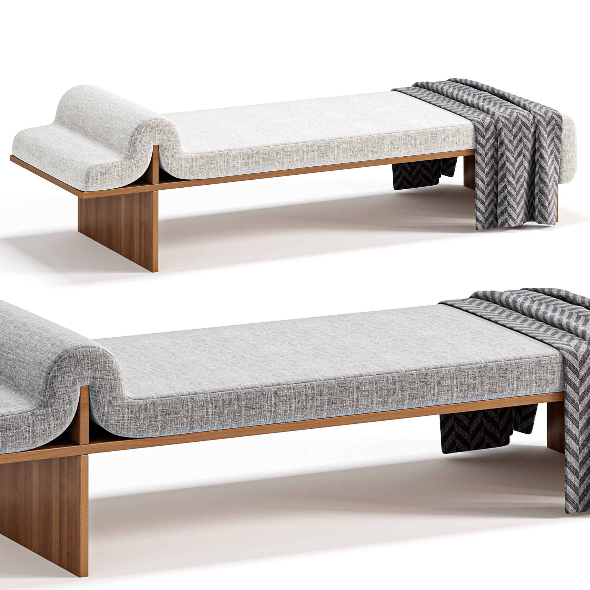 Bower Studios Melt Daybed by est 3D model_5