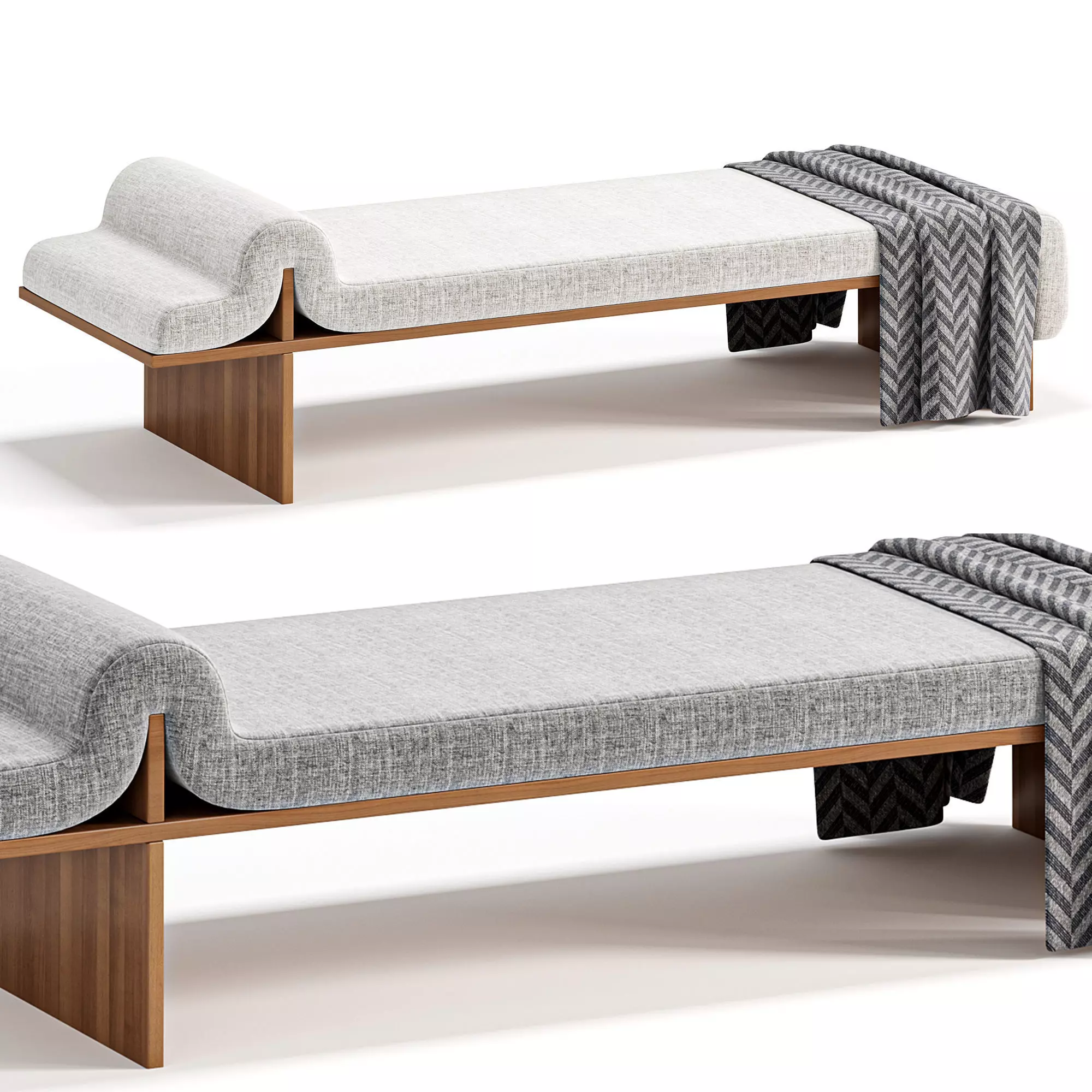 Bower Studios Melt Daybed by est 3D model_0