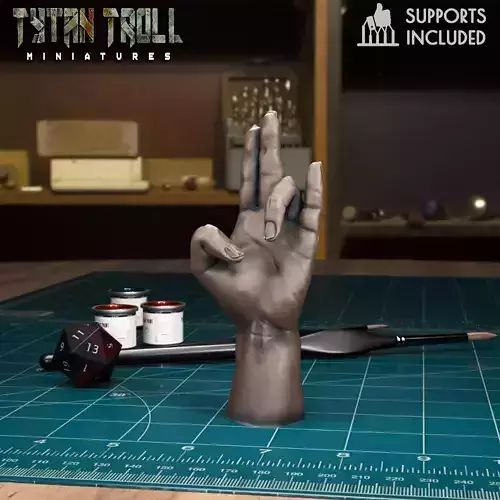 Crawling Hand 06 - Pre-Supported