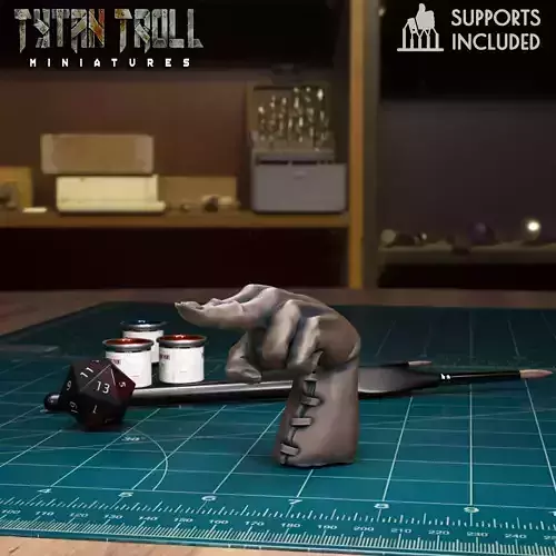 Crawling Hand 04 - Pre-Supported