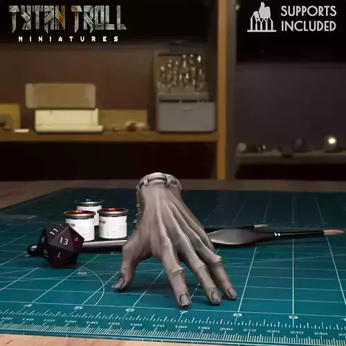 Crawling Hand 03 - Pre-Supported