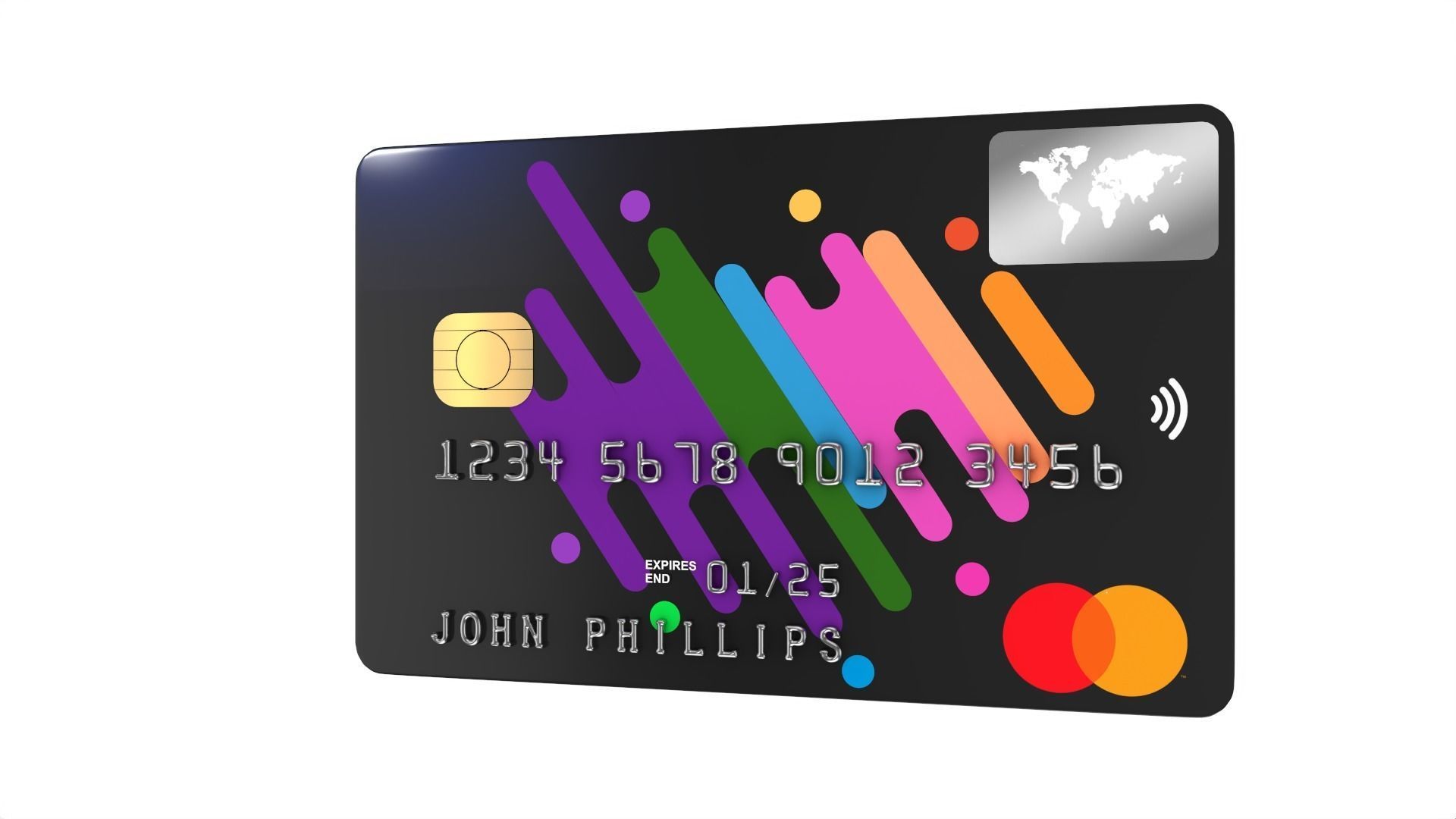 Credit Card 3D model_5