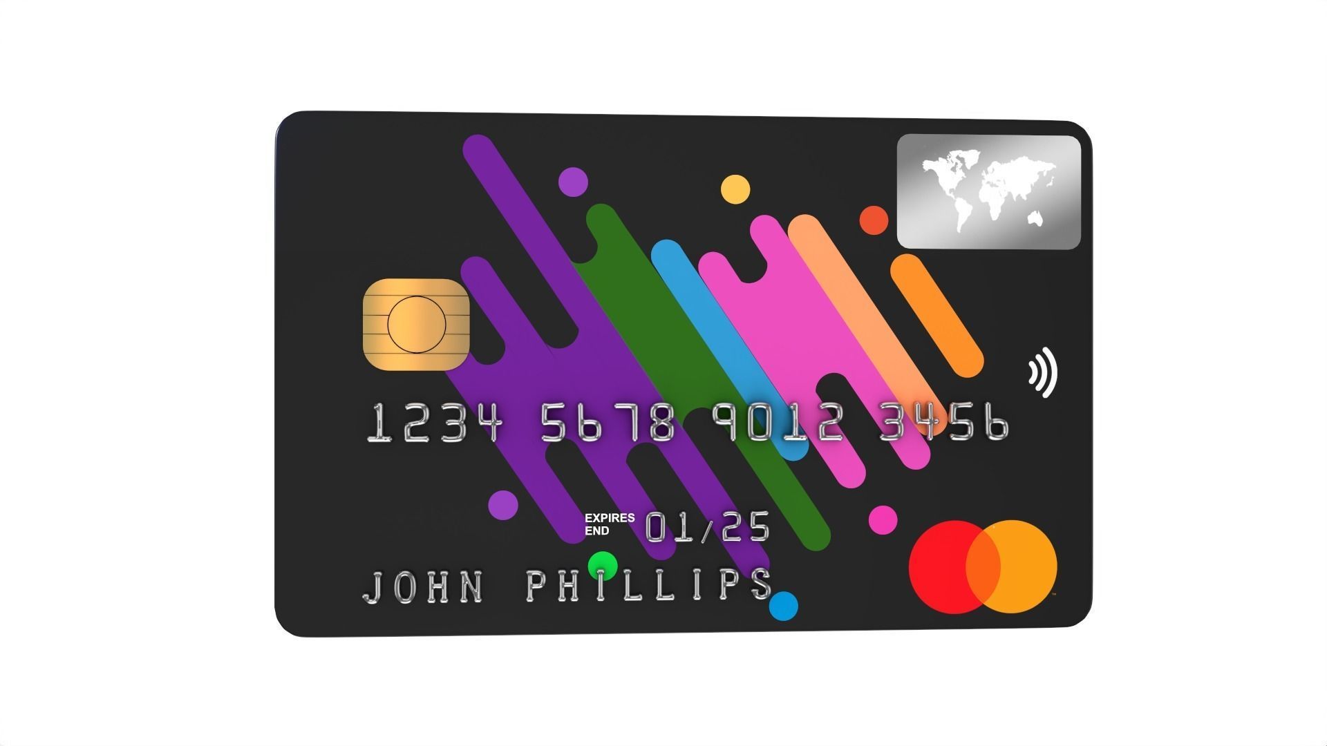 Credit Card 3D model_3