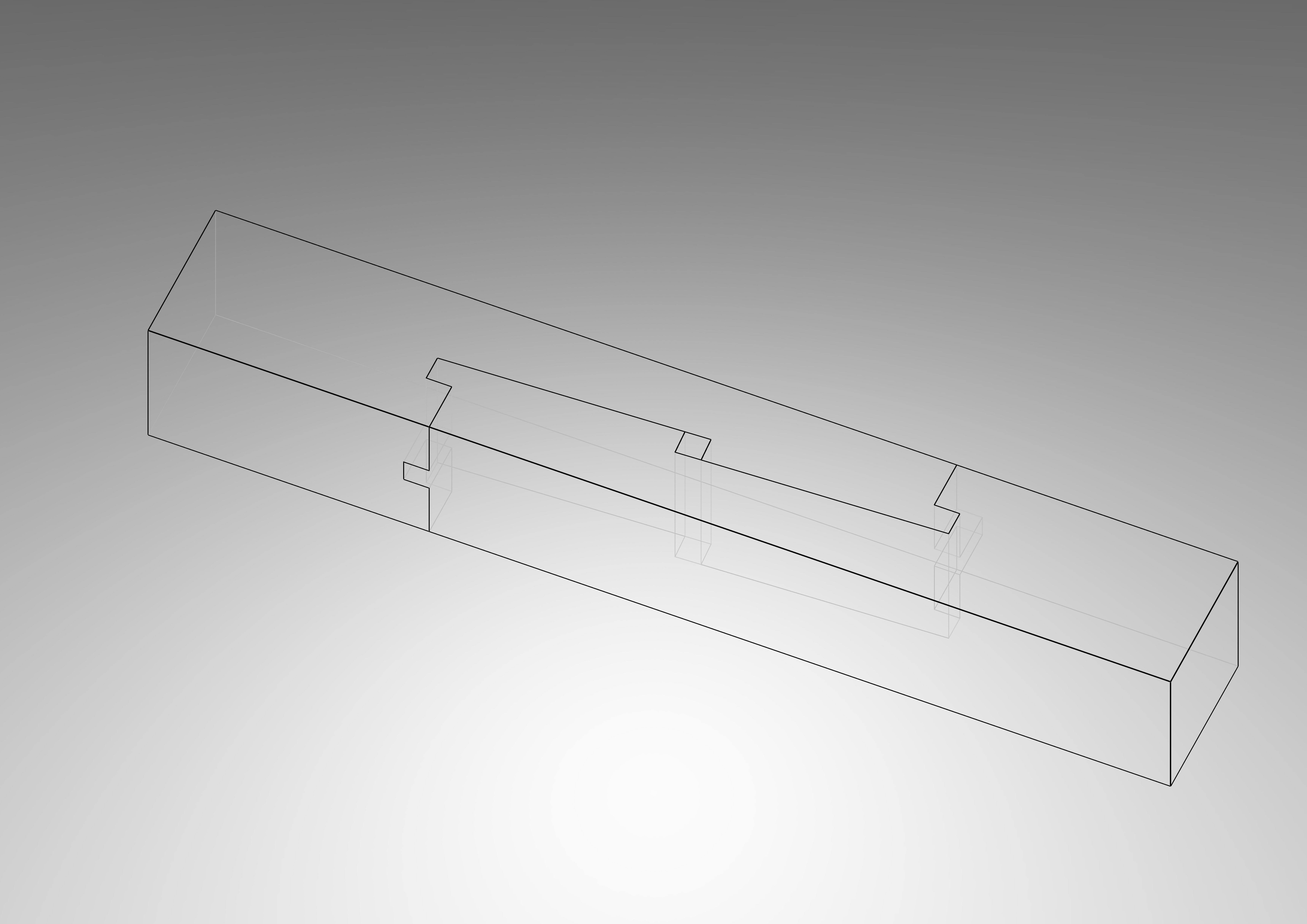 Kanawa Tsuki - Classical Japanese Wood Joint Free 3D model_2