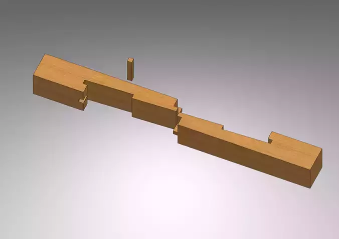 Kanawa Tsuki - Classical Japanese Wood Joint 