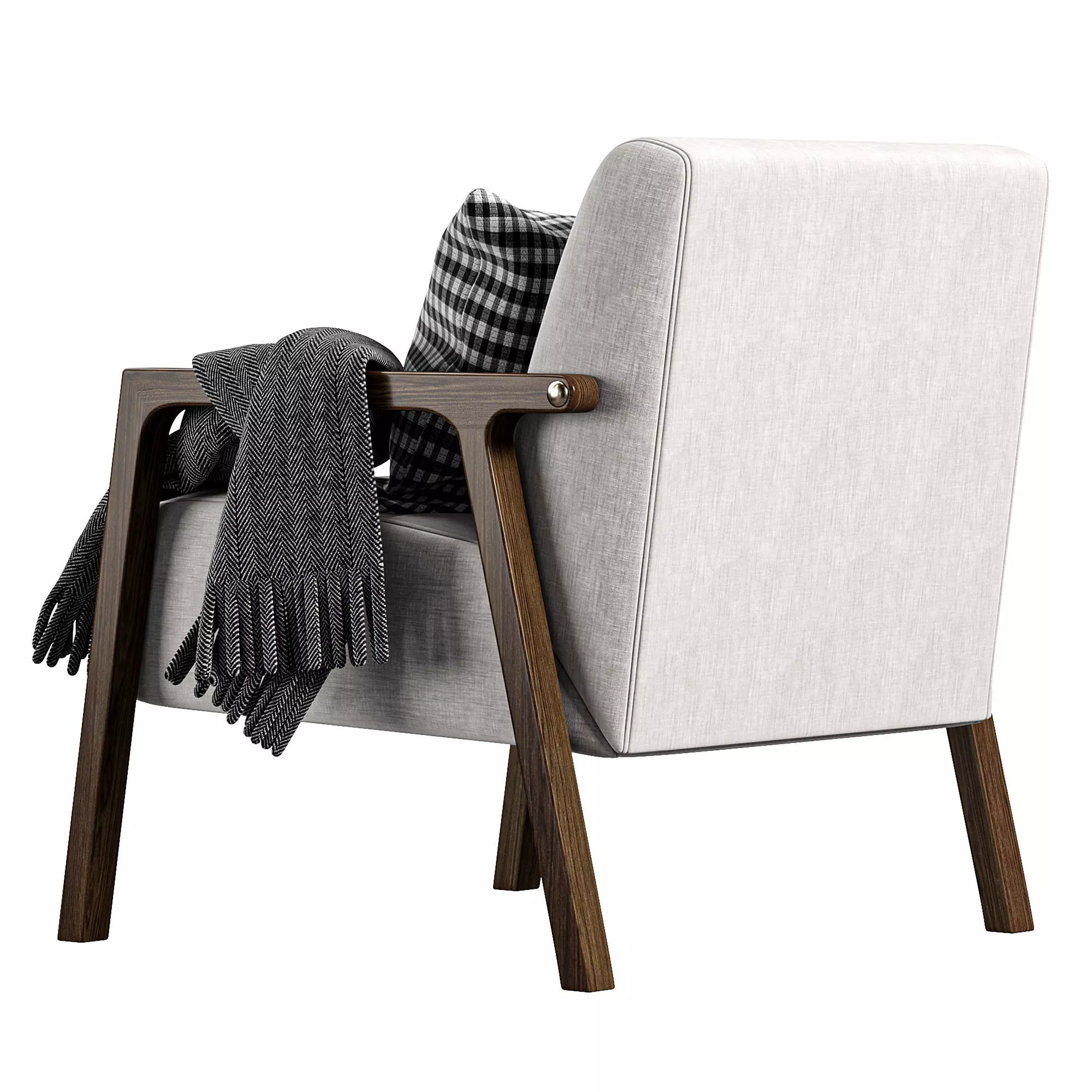 Omax Decor Fletcher Chair 3D model