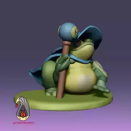 Metazoo frogman Mini fig 3d Digital File 3D print model