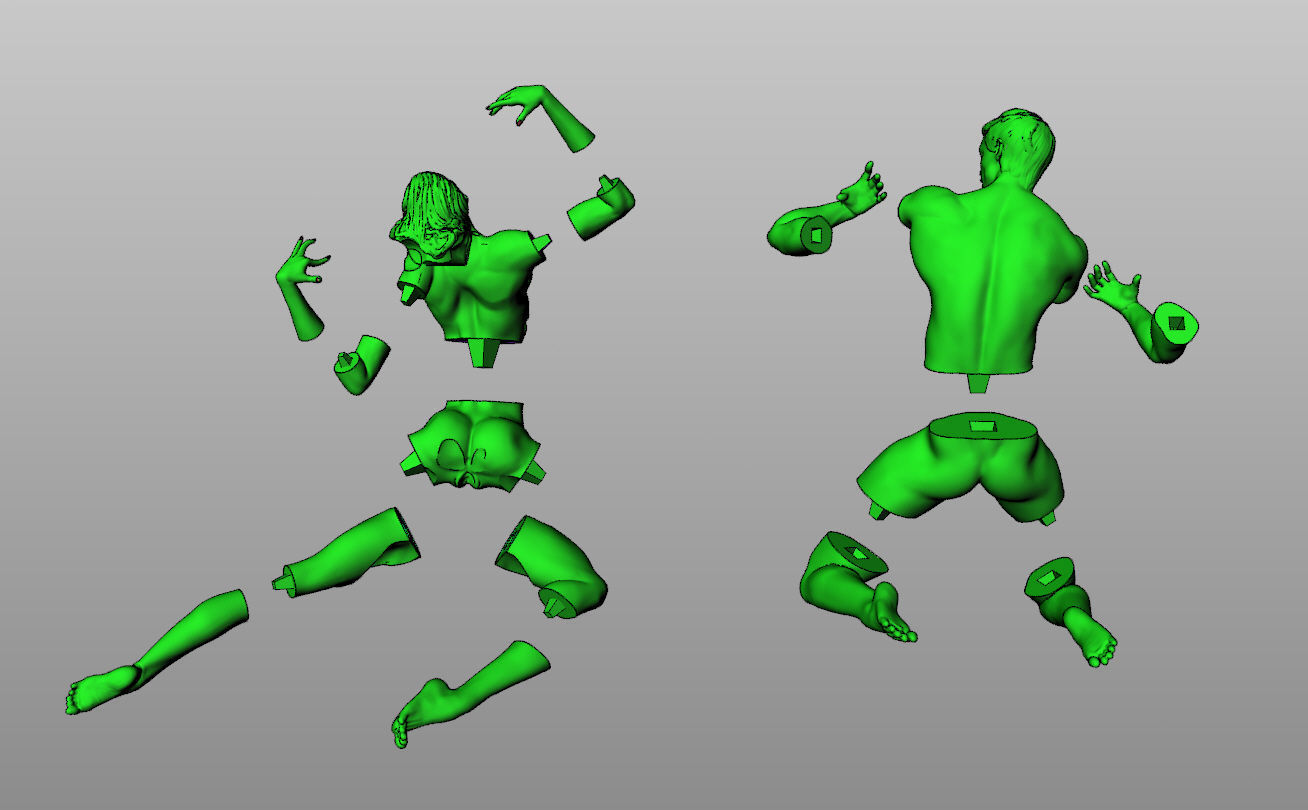 erotic figure 17 3D print model_8