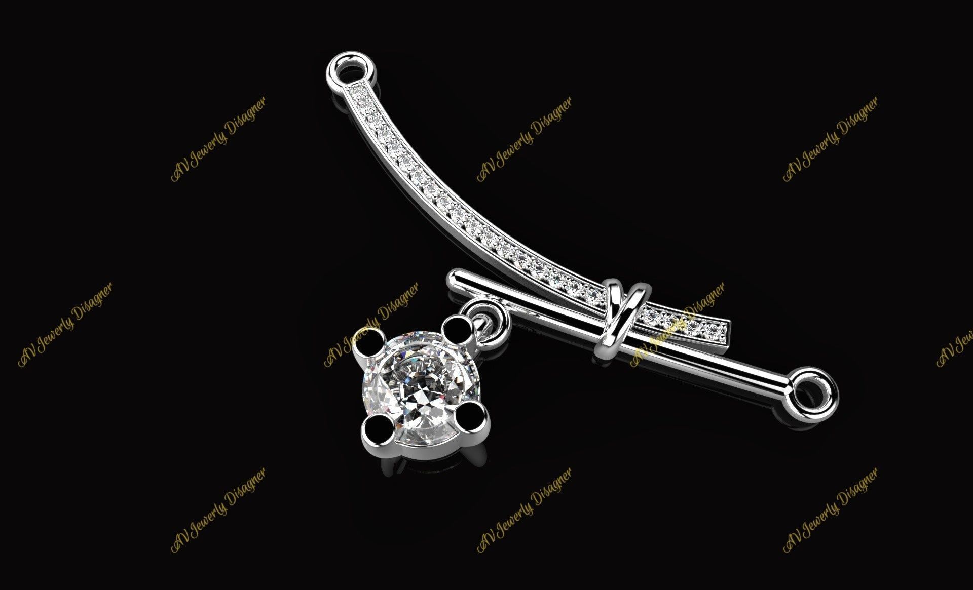 AV Designe 240 3D print model_1