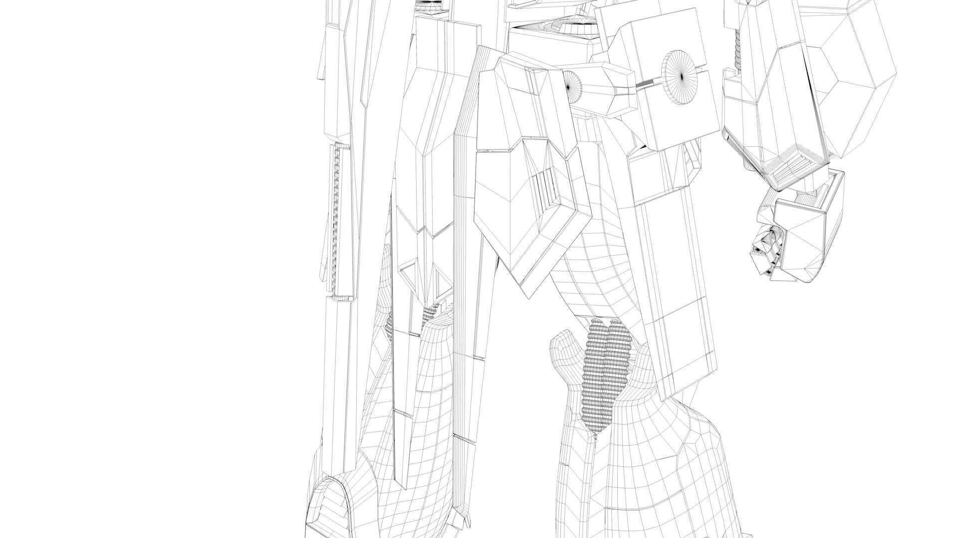 Gundam Wings 3D model_36