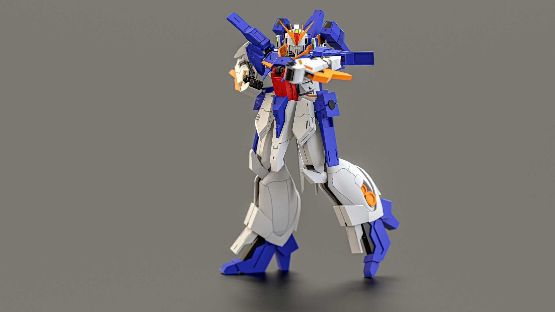Gundam Wings 3D model_11