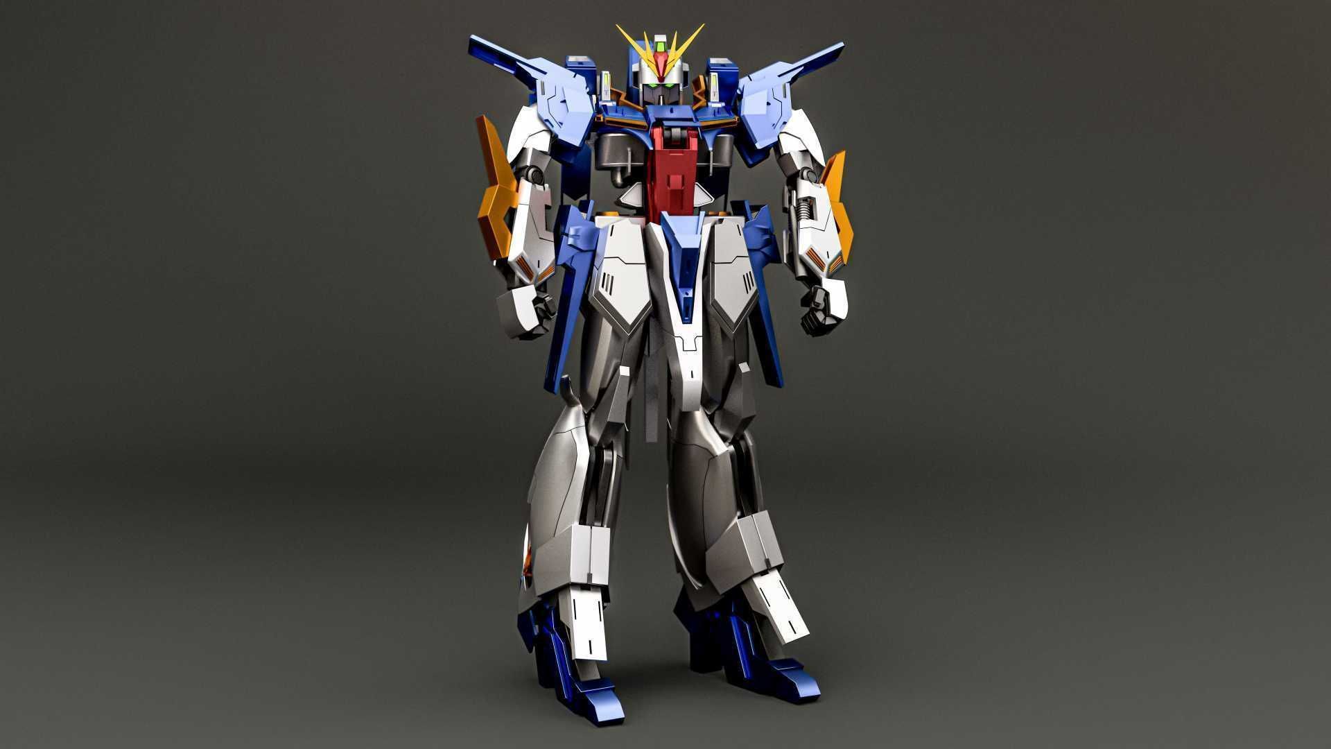 Gundam Wings 3D model_4