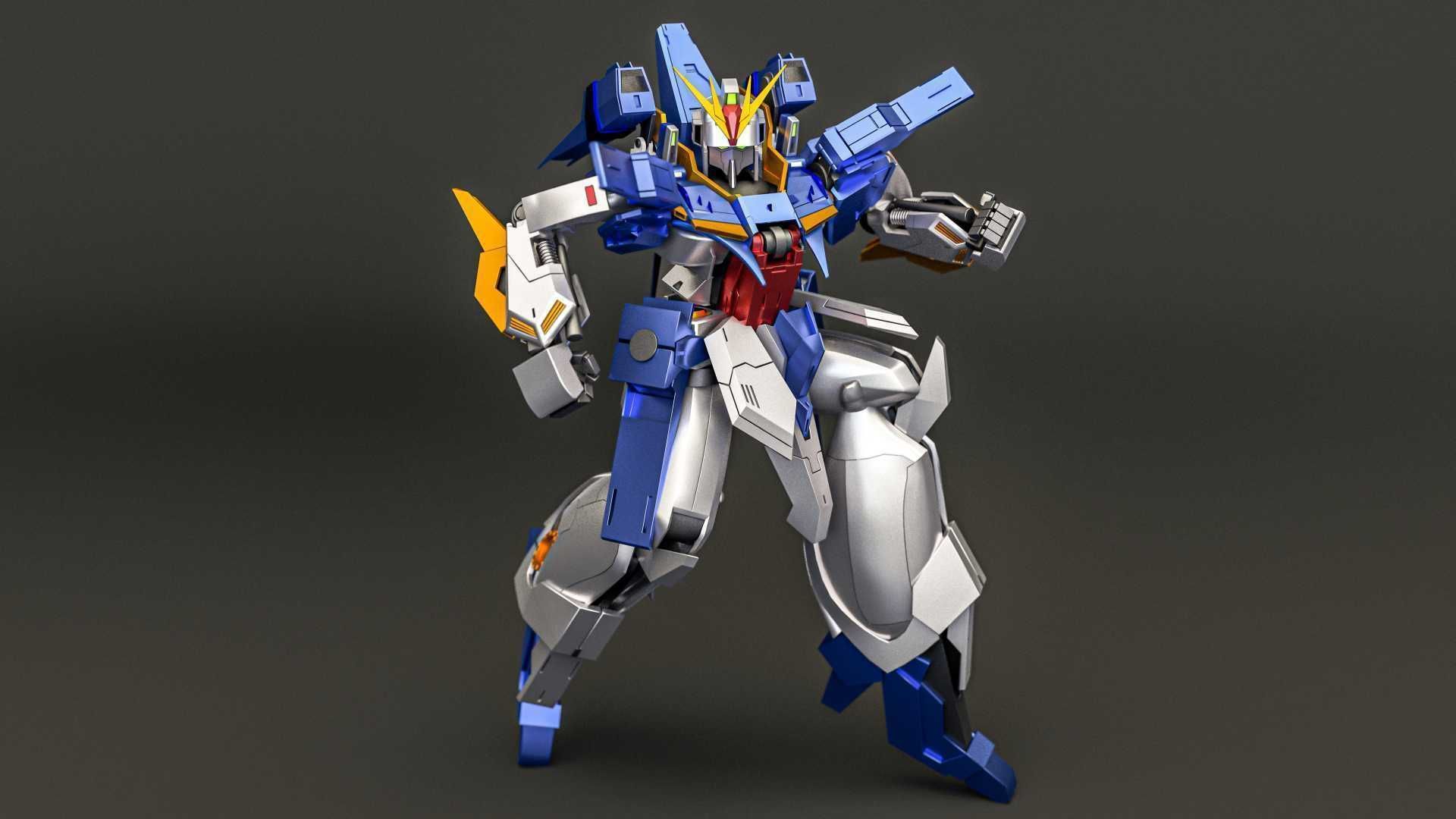 Gundam Wings 3D model_5
