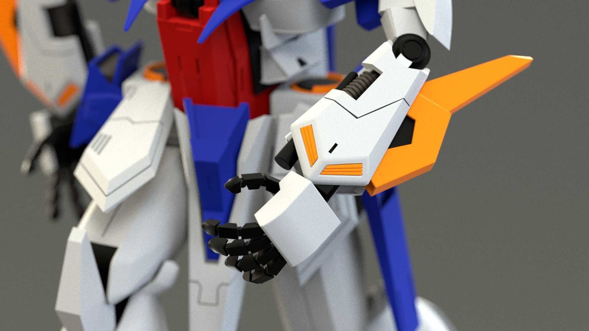 Gundam Wings 3D model_20