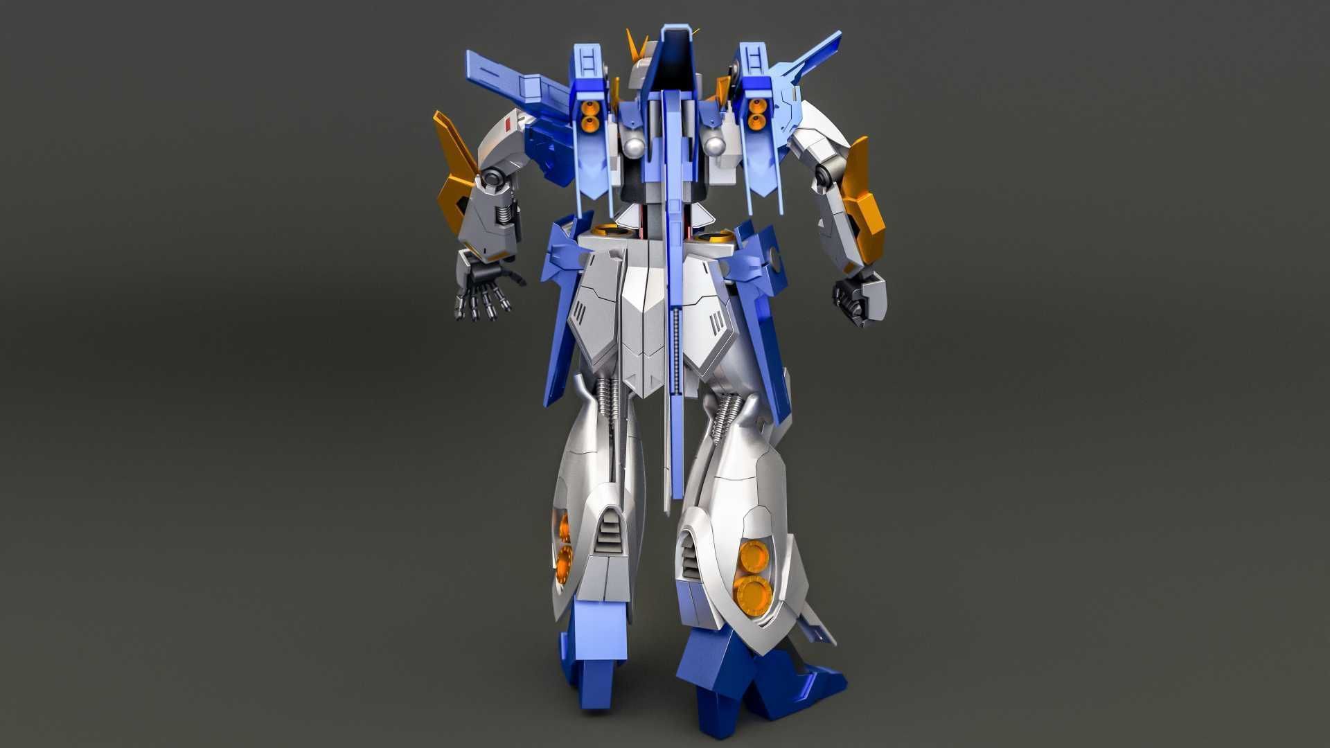 Gundam Wings 3D model_6