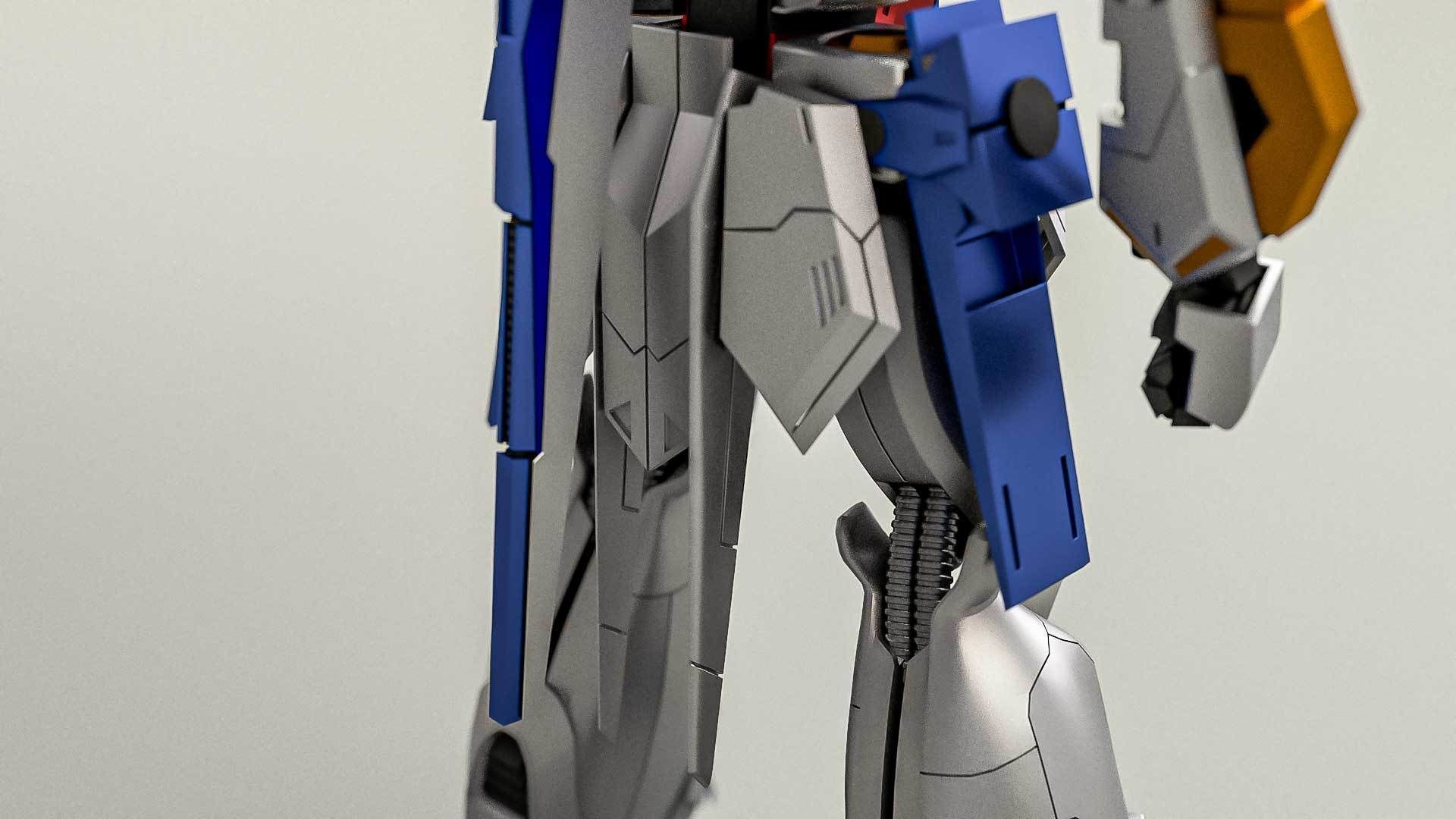 Gundam Wings 3D model_18
