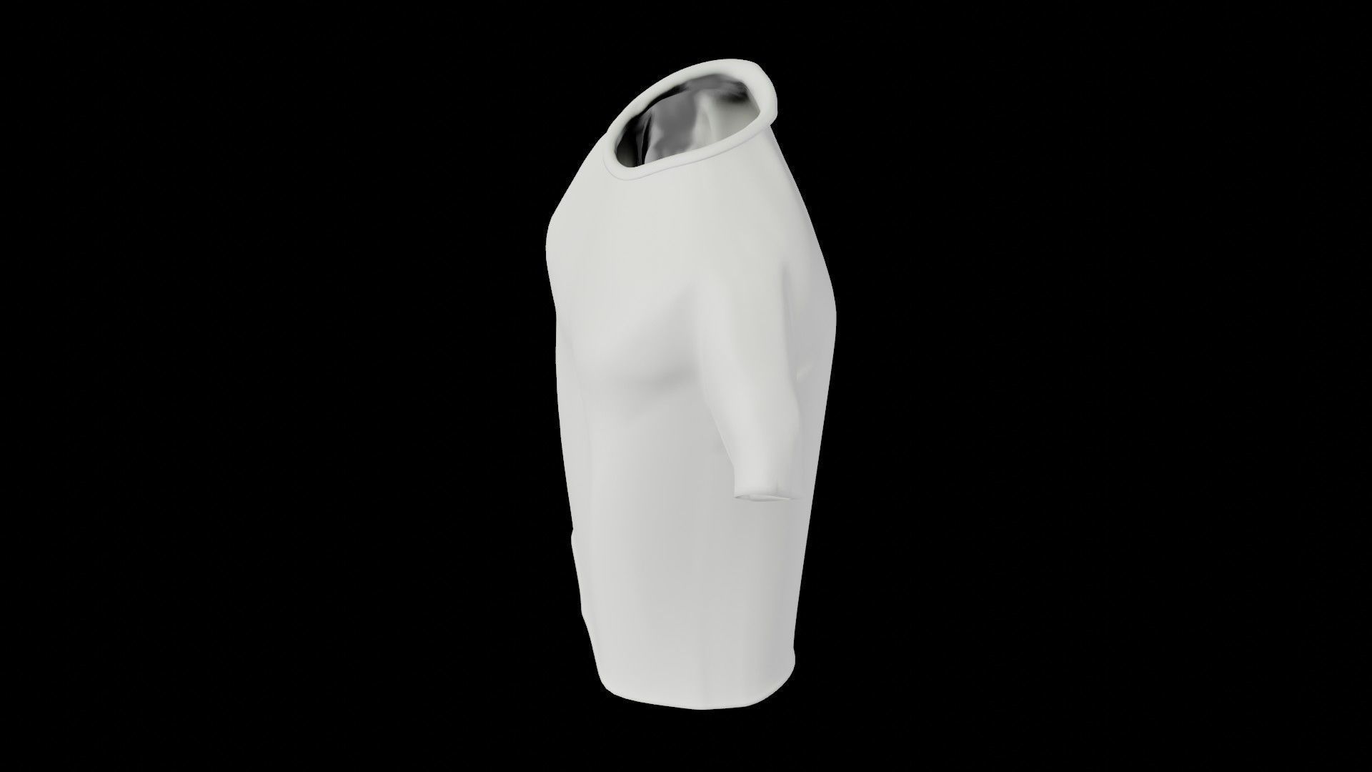 Toddler T-shirt 3D model_4