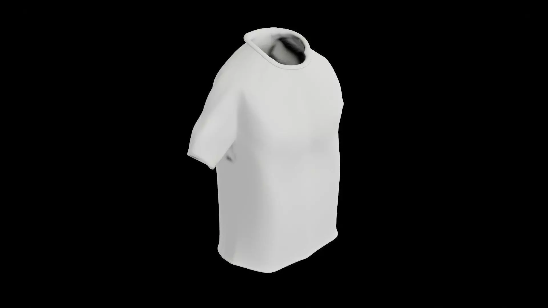 Toddler T-shirt 3D model_0