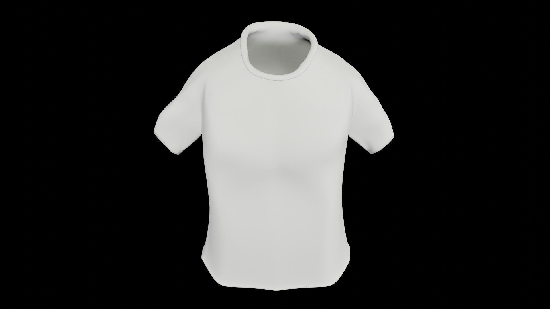 Toddler T-shirt 3D model_1