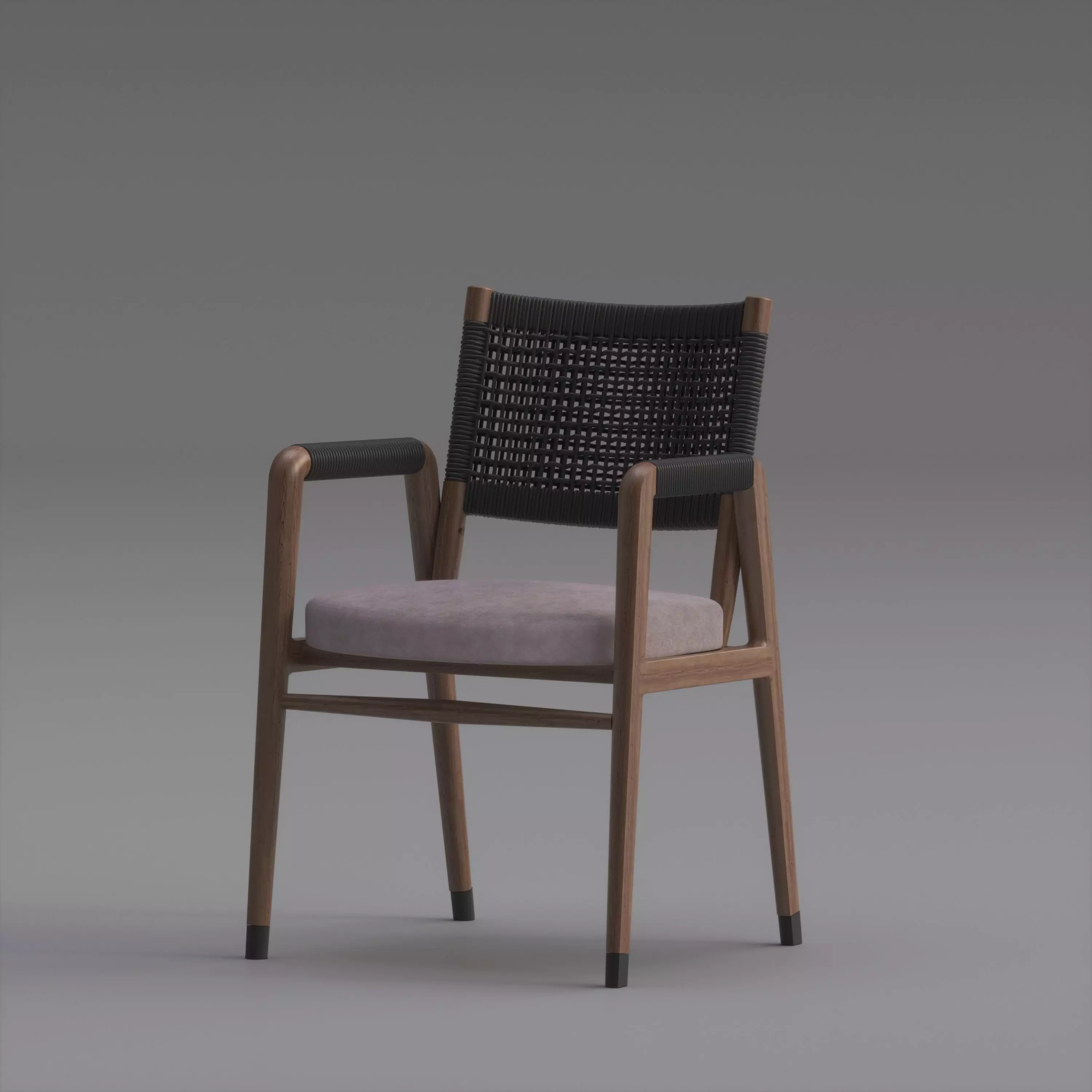 Flexform Ortigia Chair 3D model_0