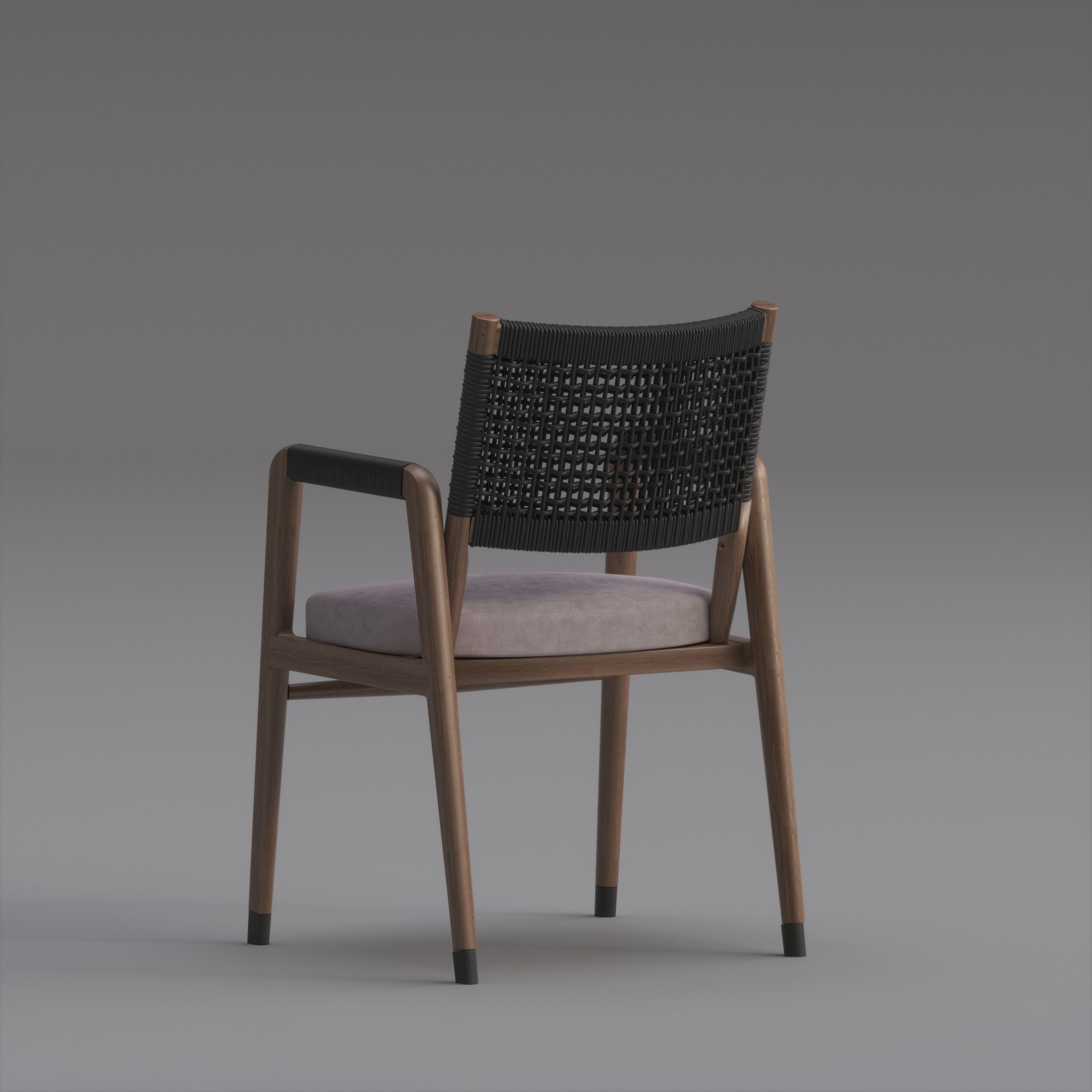 Flexform Ortigia Chair 3D model_4
