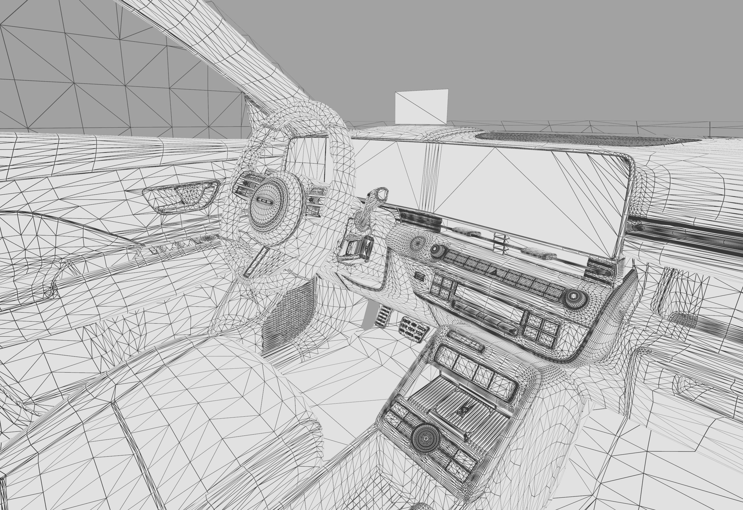 Hyundai Kona 2024 HQ interior 3D model_48