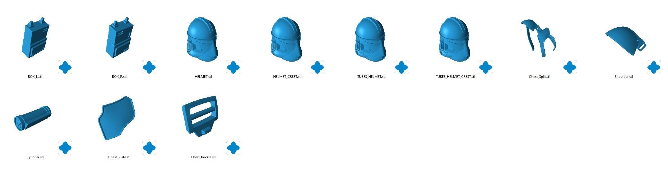 Commander Neyo Black Series Kit 3D print model_2