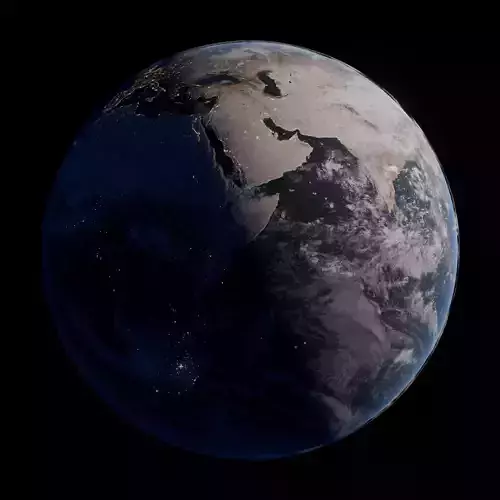 Earth with 6K Textures