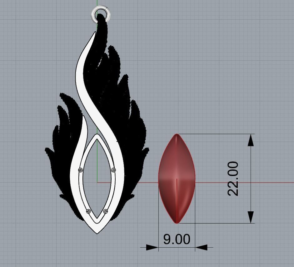 Carrera y Carrera - Pendant Armonia  3D print model_2