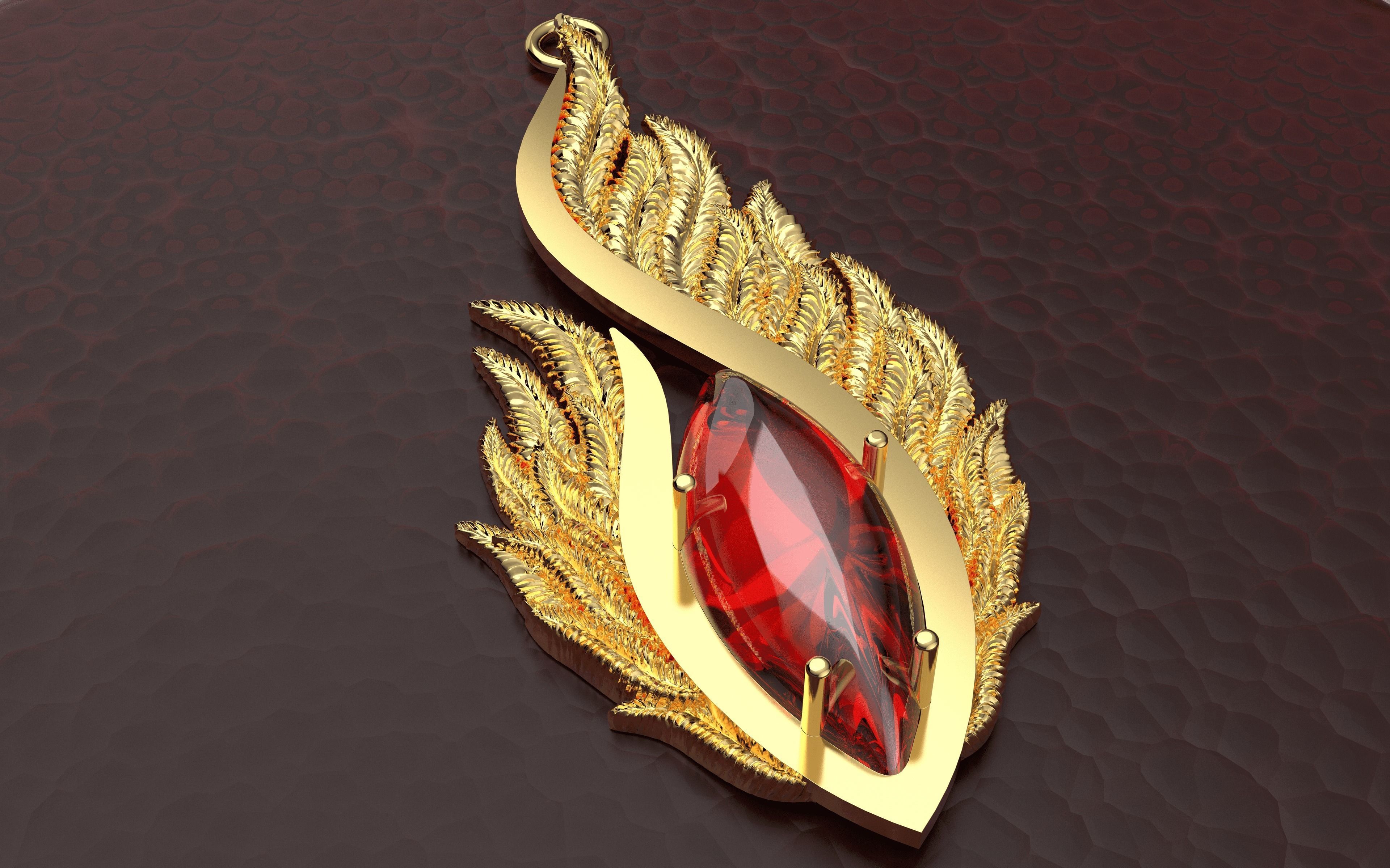 Carrera y Carrera - Pendant Armonia  3D print model_1