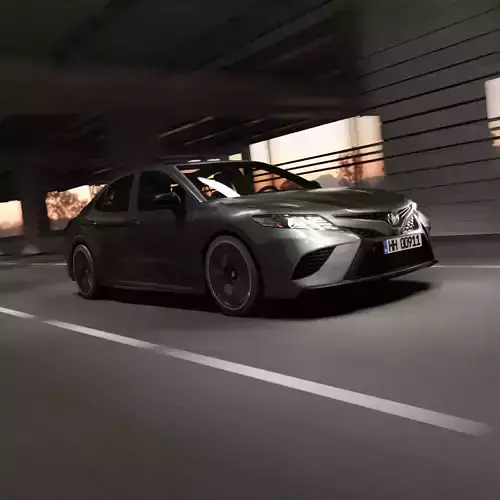 Toyota Camry V70 XSE 2018 3D Model